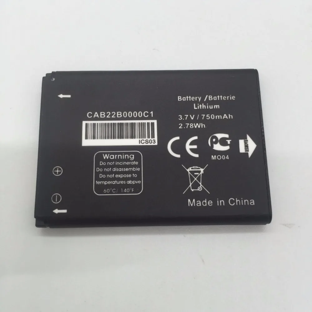 10 шт. новый аккумулятор 750 мАч для Alcatel One Touch 1008 1009X 1010D 1010X 1013D 1016D 1035D 1040D 1040X 1042D