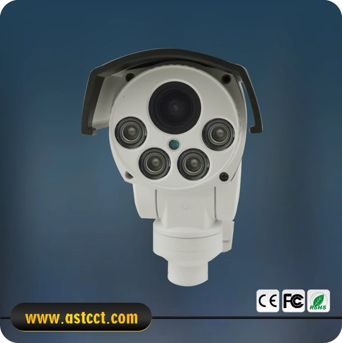 4X Zoom Auto Iris CVI Bullet PTZ камера аналоговый HD 1080P выход ИК Ночное Видение