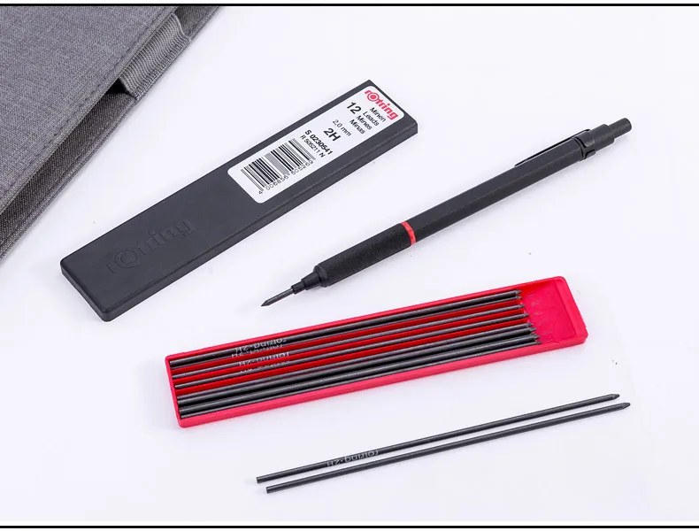 Rotring 2,0 мм механический карандаш HB 2B 2H автоматические стержни для карандаша эскиз анимационный дизайн