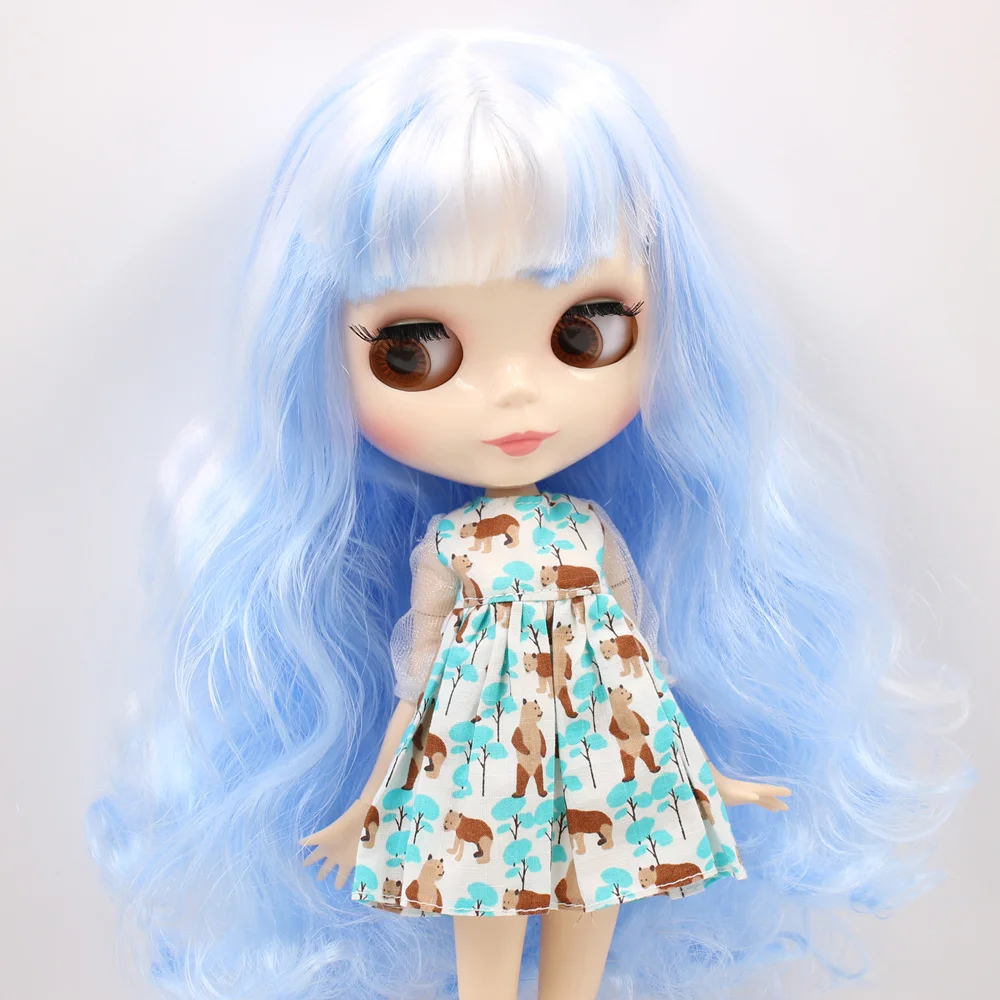 Кукла Blyth шарнирная с голубыми волосами 6005 1/6 | Игрушки и хобби