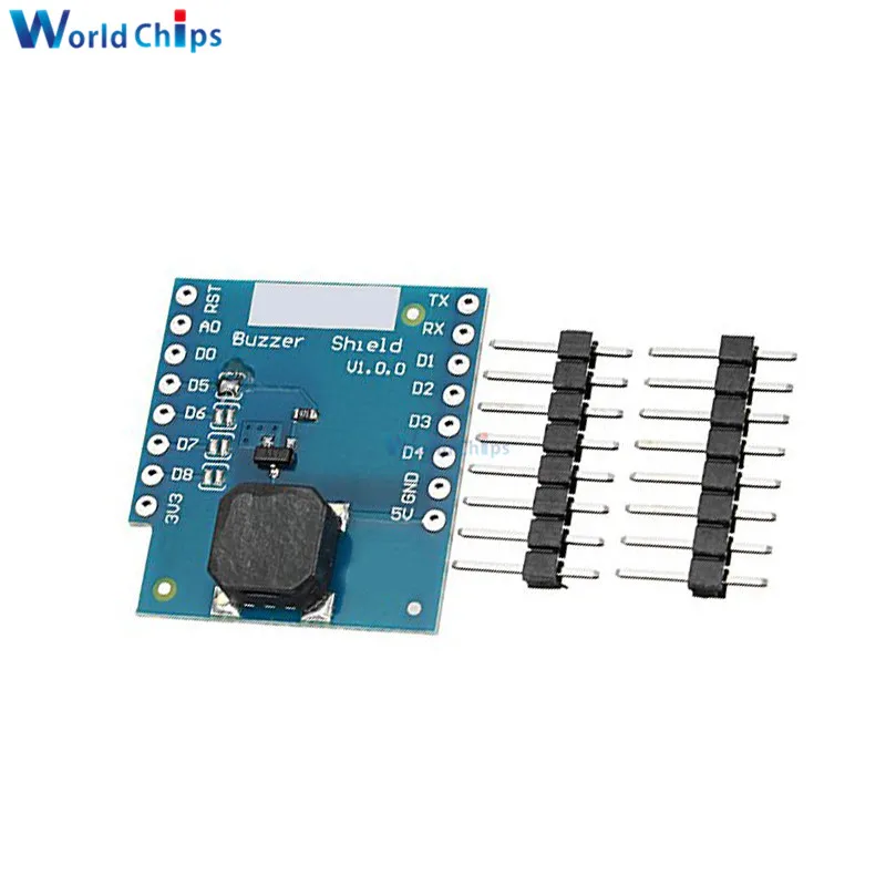 Щит зуммера V1.0.0 ESP8266 D1 mini для WEMOS модуль платы расширения умная электроника |