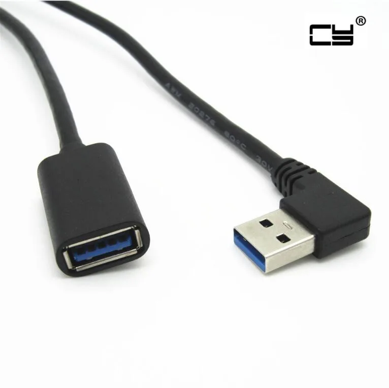 

Кабель-удлинитель USB 3,0 для ноутбука, 90 градусов