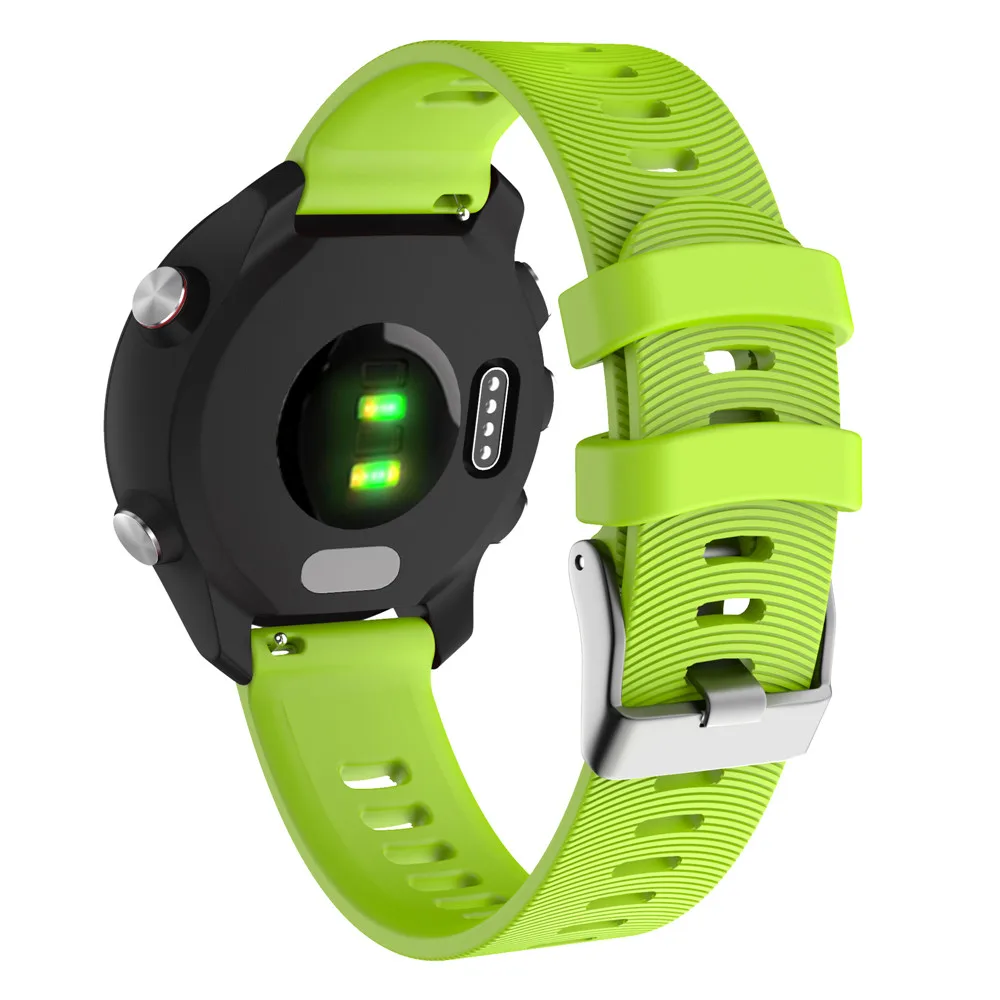 Цветной мягкий сменный силиконовый ремень для Garmin Forerunner 245 смарт-спортивный браслет для Garmin Forerunner 245 M ремешок для часов