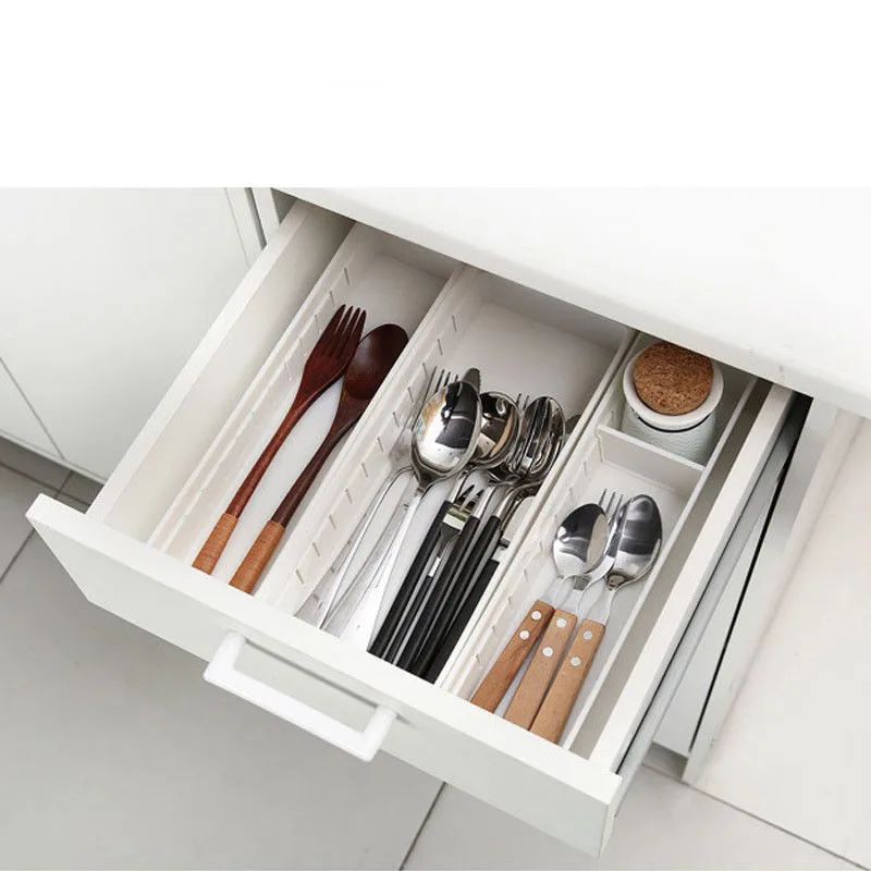 Женская макияж ящик для хранения Еда карандаш Регулируемый организатор 3 решетки