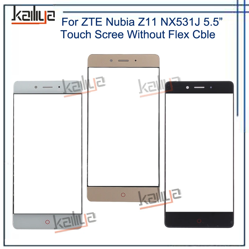 Новый Сенсорный экран для zte Nubia Z11 NX531J 5 дюймов черный белый цвет золота спереди