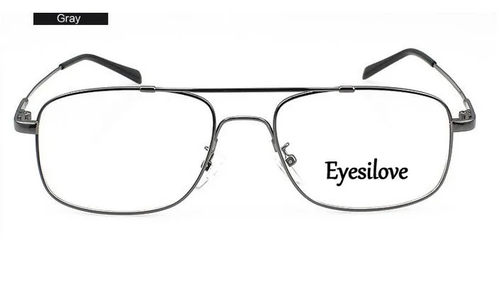 Eyesilove/горячая Распродажа мужские титановые оправы для очков с эффектом памяти