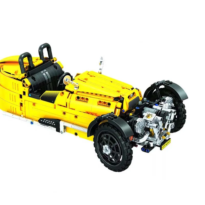 Победитель 838 шт 7065 серии Technic трехколесные классические автомобили Строительные