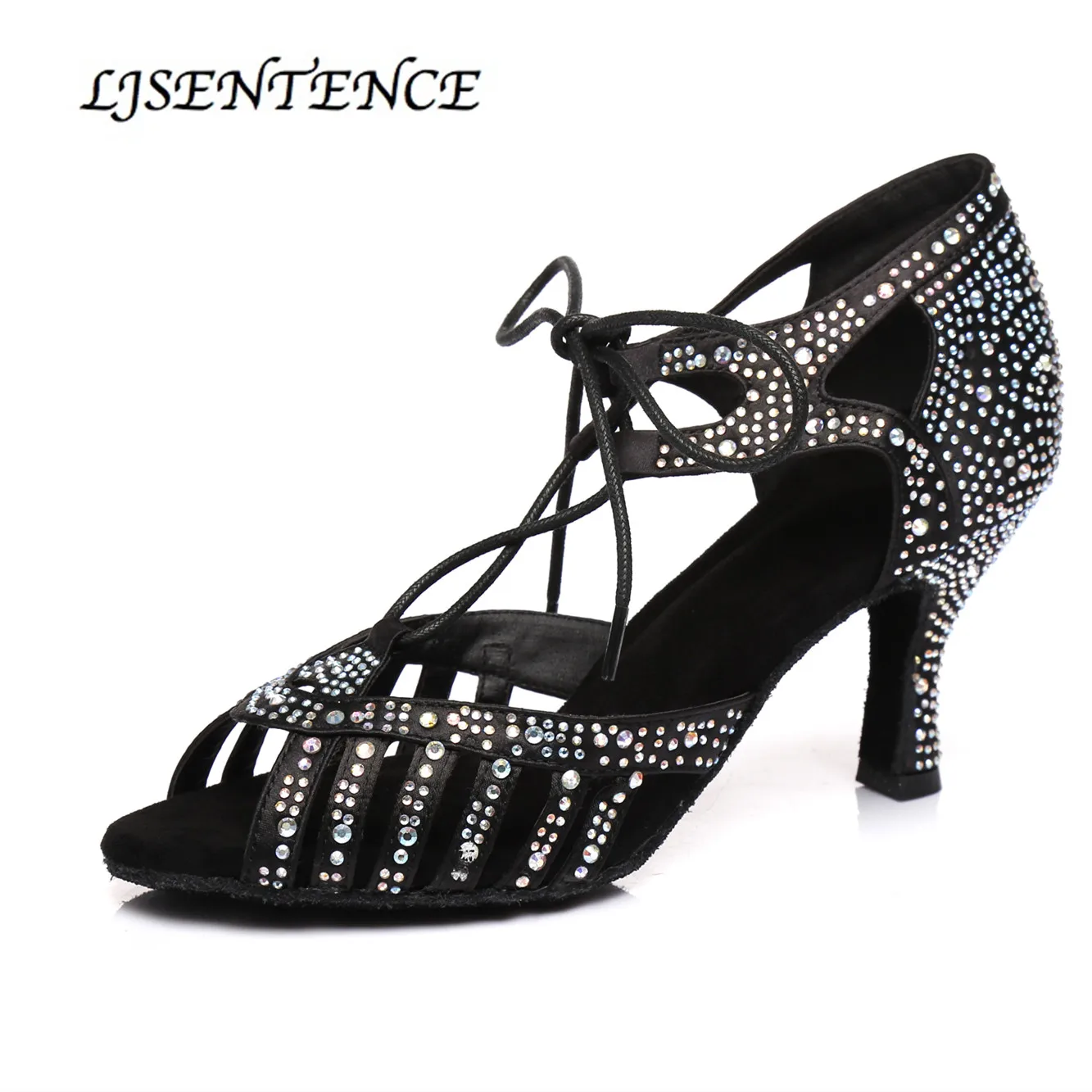 2019 г. модные туфли для Бальных и латиноамериканских танцев женские на высоком