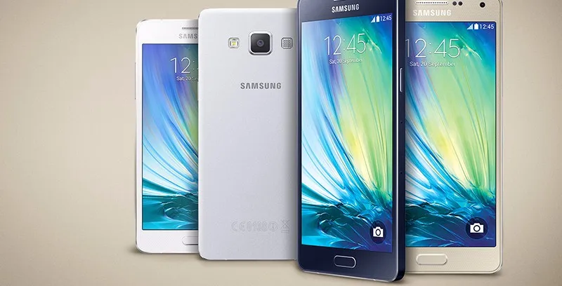 Samsung Galaxy A7 DOUS A7000, четыре ядра, A7(), 5,5 дюймов, 16 Гб ПЗУ, 1080 МП, две sim-карты, P, WIFI, разблокированный смартфон