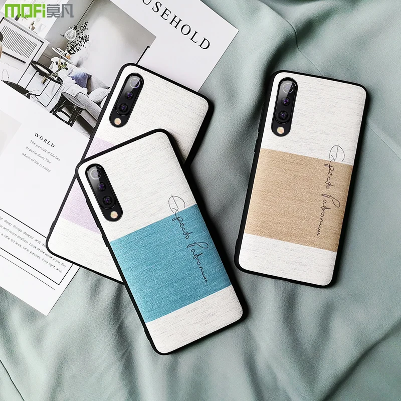Чехол Mofi для Xiaomi Mi9 Se задняя крышка из губчатой хлопковой ткани мягкий чехол Mi 9