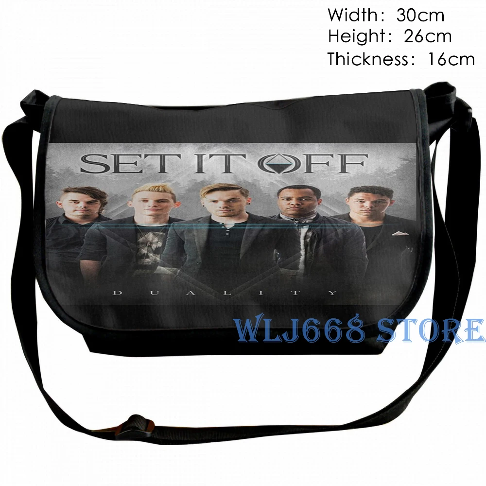 Забавные сумки на плечо с графическим принтом Женский комплект duality it't off tour 2018
