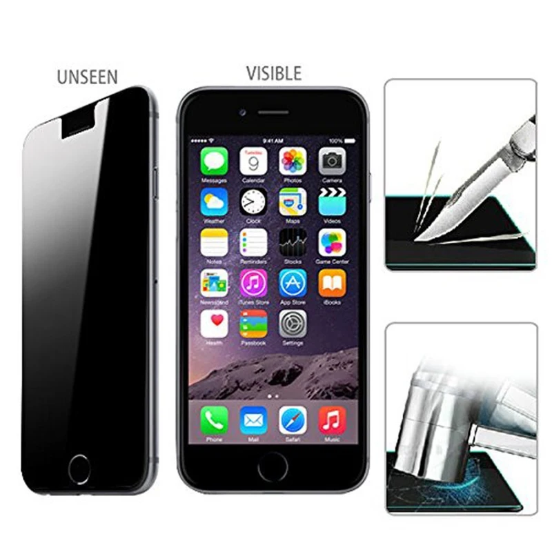 Защитная пленка для экрана из закаленного стекла Ascromy iPhone 4 4S 5 5S 5C SE 6 6S 7 Plus |