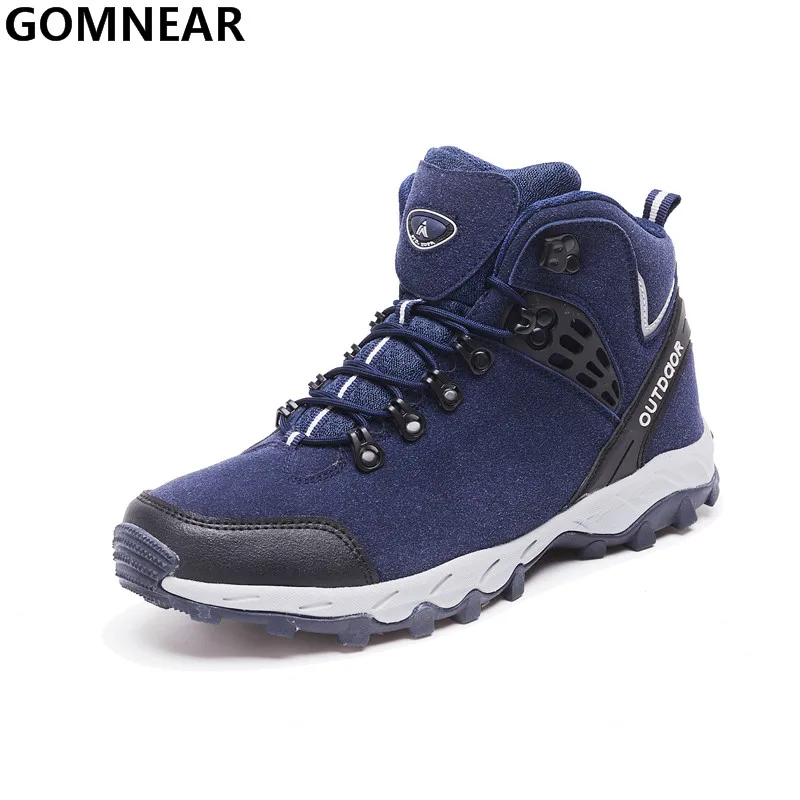 GOMNEAR Для мужчин популярной Пеший Туризм обувь Открытый Водонепроницаемый охоты