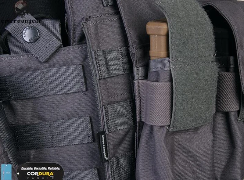 Emersongear LBT6094A стиль жилет Перевозчик тела Броня с 3 мешками страйкбол Пейнтбол военная армейская боевая техника WG волк серый