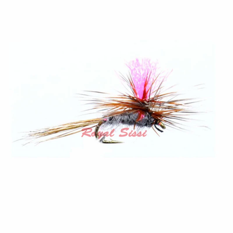 Royal Sissi 4 дополнительных цвета 6 шт./корт. 18 # мини парашютные мушки с высоким