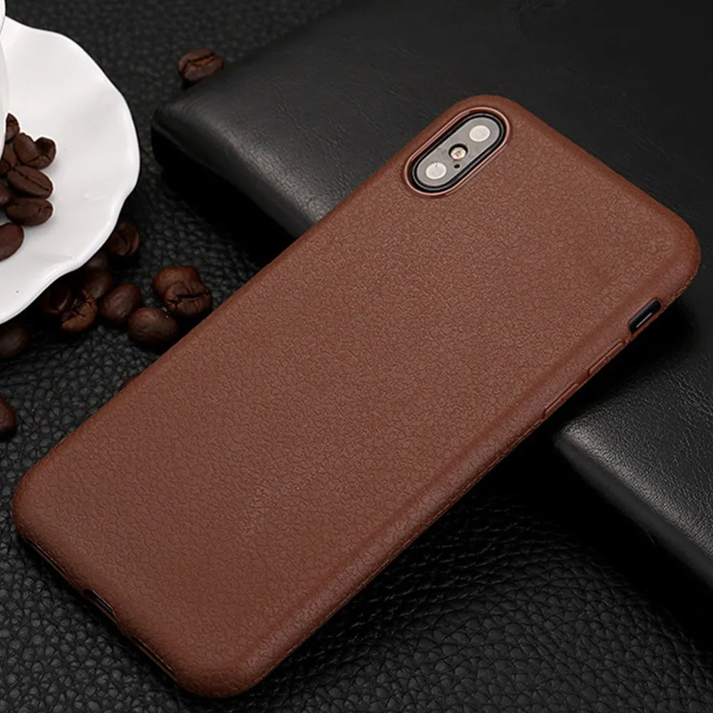 Мягкий чехол из ТПУ для iPhone 7 8 Plus XR 360 защитный с полным покрытием XS MAX 6 6s SE деловой