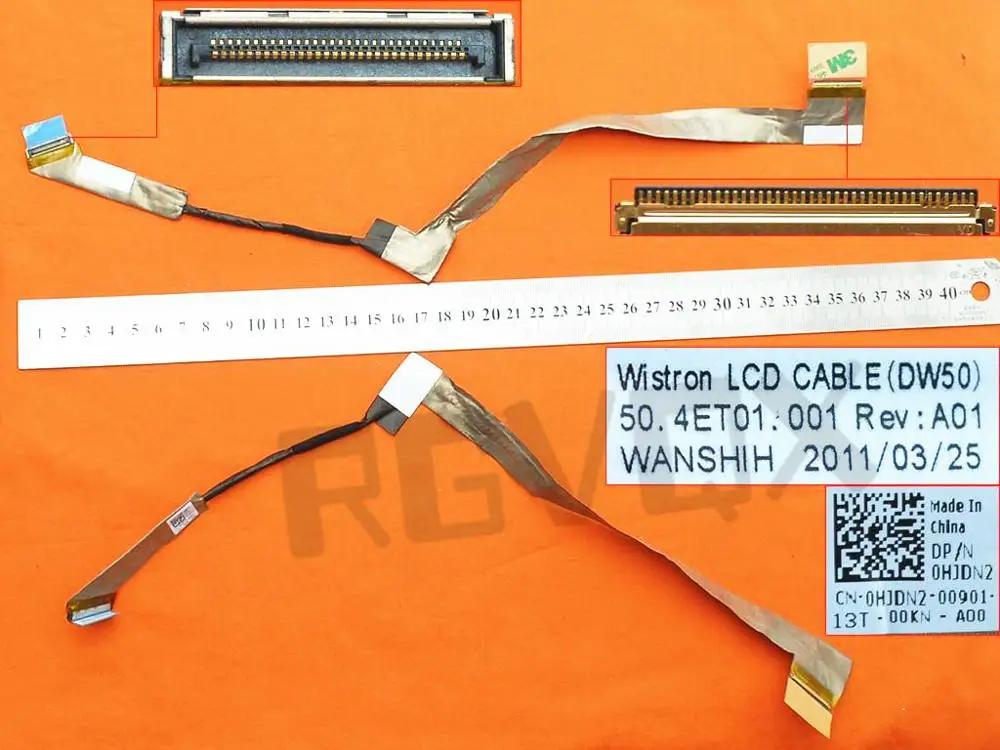 

New Laptop LCD Cable for Dell Vostro 3500 V3500 PN: 50.4ET01.001 0HJDN2 Replacement Notebook LCD LVDS Cable