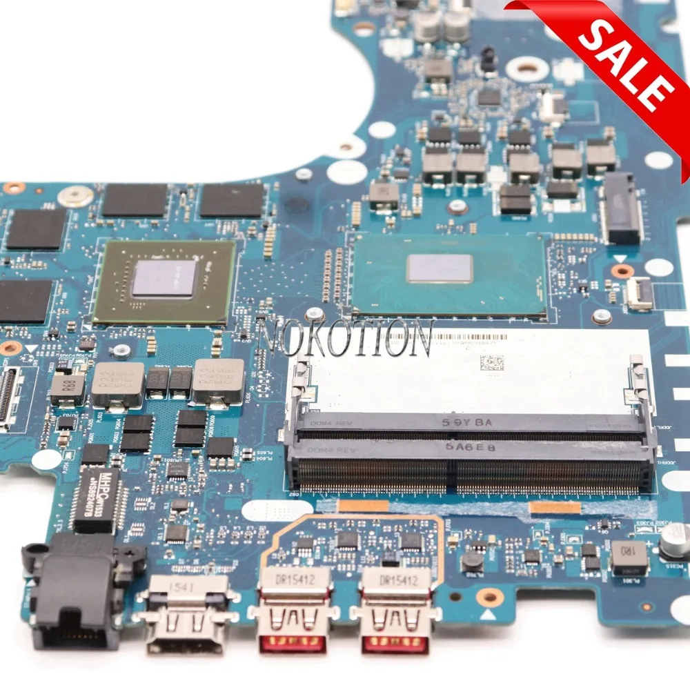 BY511 NM A541 материнская плата для ноутбука lenovo Ideapad Y700 15ISK 15 6 Intel SR2FQ I7 6700HQ NVIDIA GTX 960M