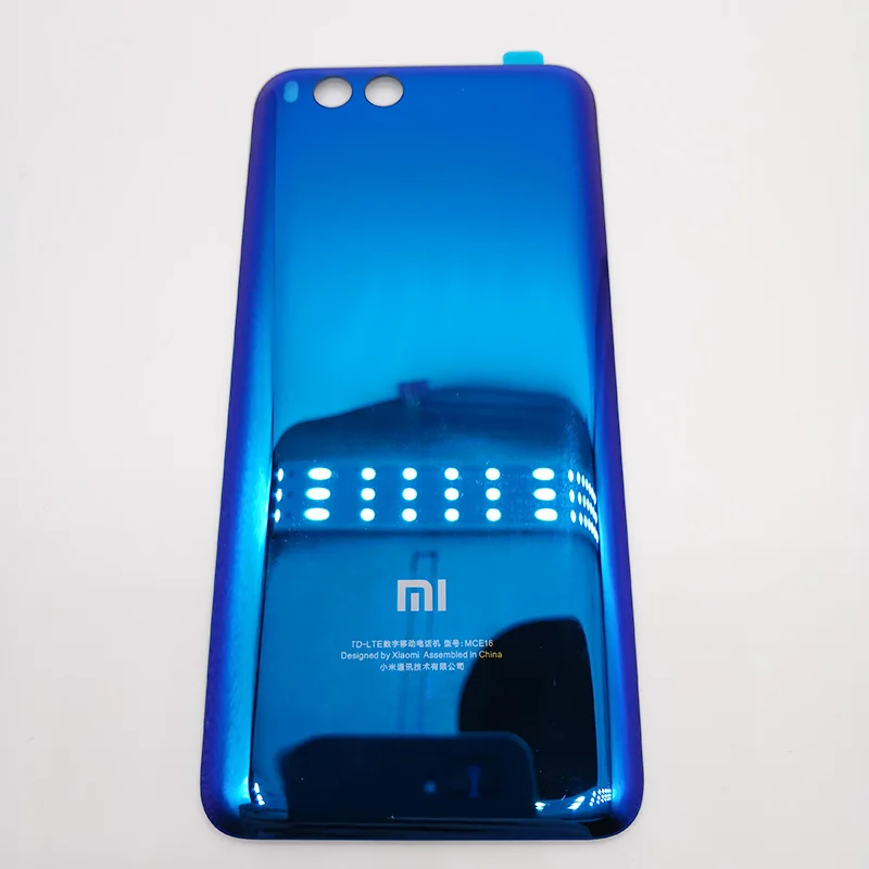 Оригинальный чехол xiaomi mi6 Mi6 задняя крышка для батареи 3D стеклянный корпус дверь