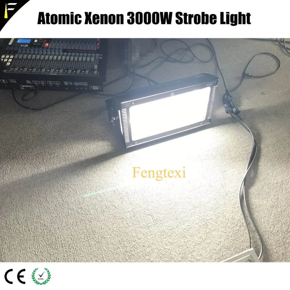 Импульсный стробоскоп Strobing Atomic 3000 DMX XOP Вт ксеноновая лампа непрерывный эффект