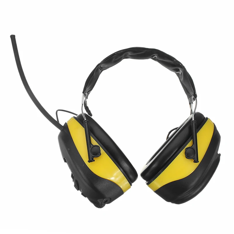 LEORY NRR 28dB электронный слуховой протектор AM FM радио наушники для женщин электронная съемка гарнитура с ЖК-дисплеем