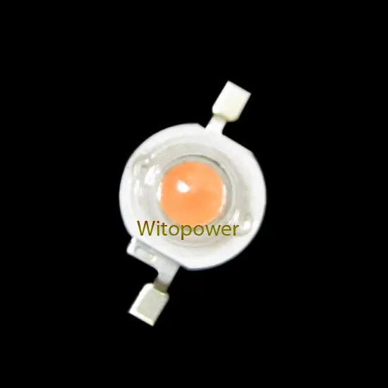 20 шт. 1 Вт LED шарик чип розовый свет 50LM 140 супер яркая Быстрая доставка через DHL/FEDEX/EMS