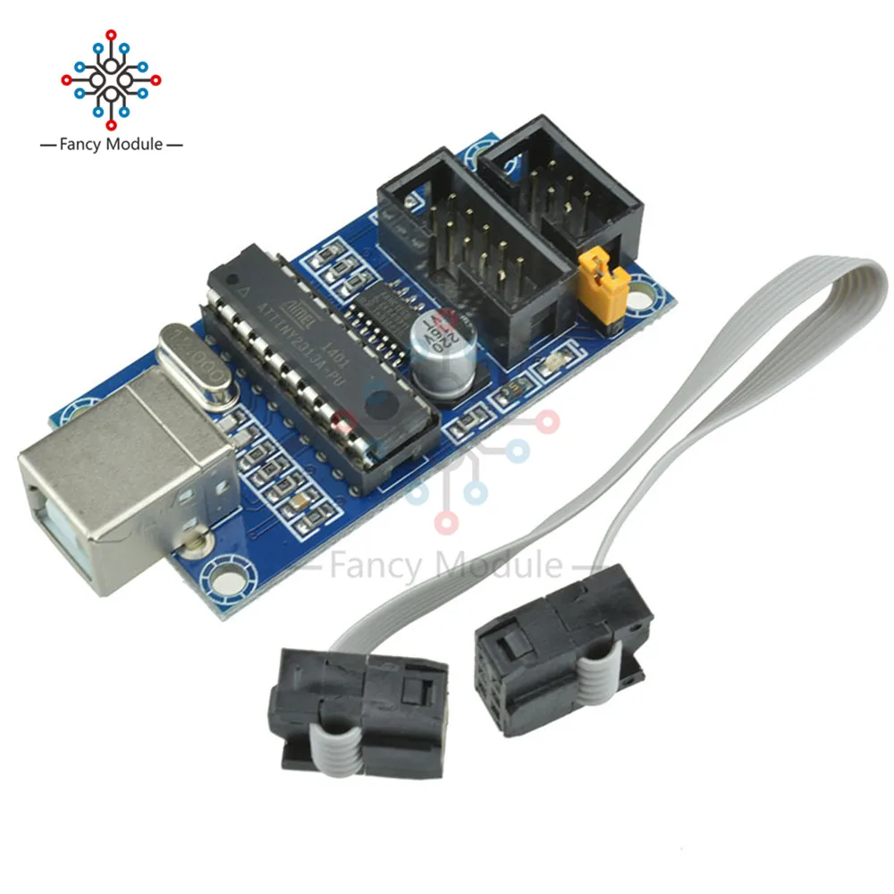 1 компл. USBTiny USBtinyISP AVR ISP программатор загрузчик для Arduino Meag2560 R3 с 10-контактным