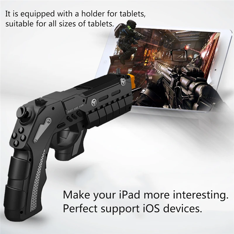 Джойстик пистолет для iPhone Android сотовый телефон мобильный ПК iPad планшет