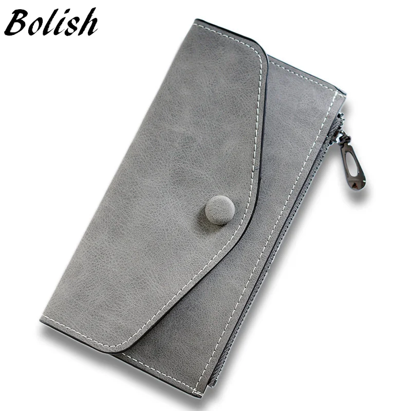 Bolish новый корейский женский мини кошелек сумка на молнии винтажное портмоне