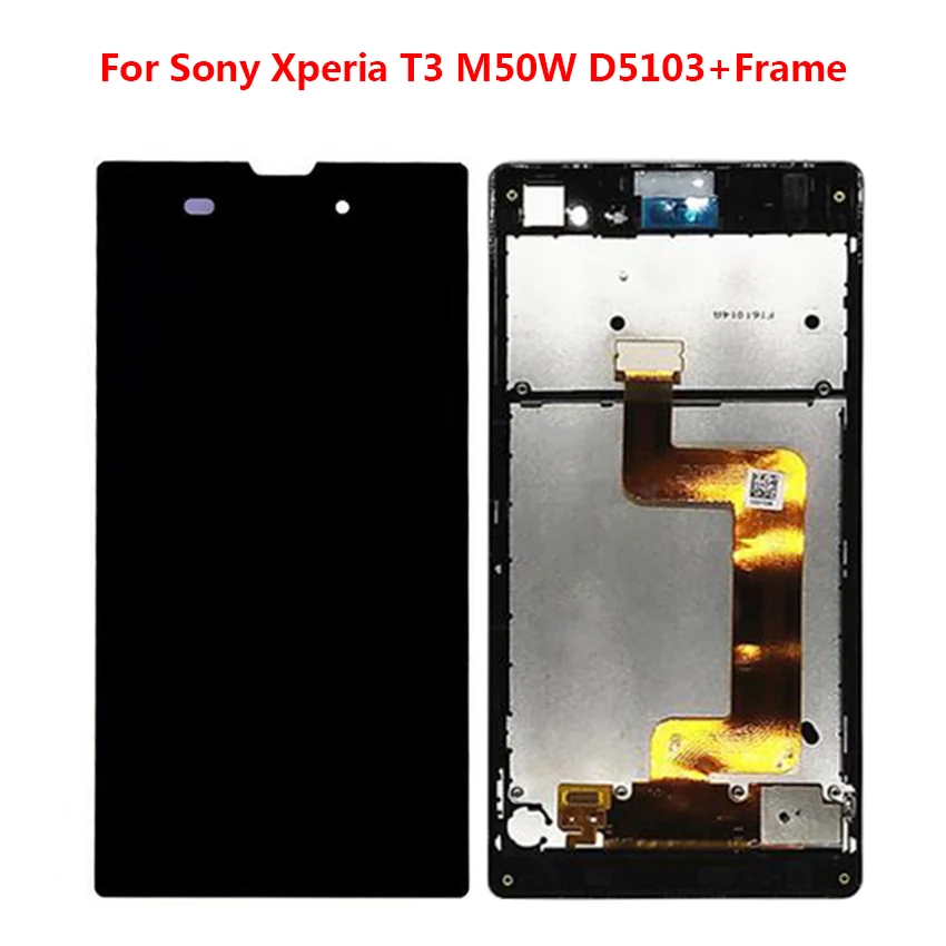 Для SONY Xperia T3 дисплей M50W D5103 сенсорный экран дигитайзер для Sony 5 3 дюймов сменный ЖК