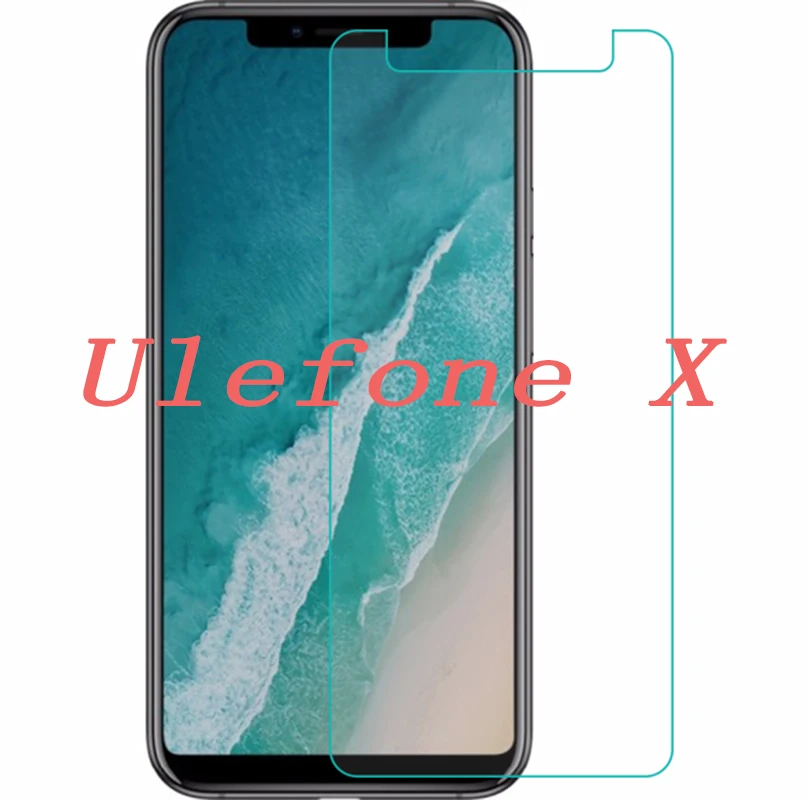 

Закаленное стекло для смартфона, 2 шт., 9H, Взрывозащищенная защитная пленка, Защита экрана для смартфона Ulefone X 5,85 дюйма