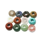 Горячая Распродажа, Европейские Бусины с большим отверстием, очаровательные бусины из камня, подходят для европейских браслетов, размер отверстия: 6 мм BTB732