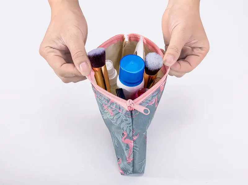 Новинка 2019 лидер продаж сумка для туалетных принадлежностей с фламинго и шнурком