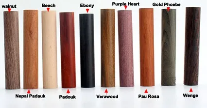 1piece of each wood 100*20 мм деревянные штифты деревянные пиломатериалы токарные заготовки ручка для изготовления круглых палочек Индивидуальный размер - Цвет: 1piece of each wood