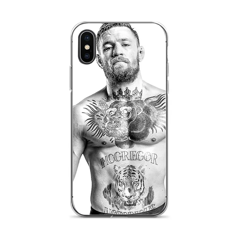 Чехол из ТПУ OUTMIX Конор Макгрегор для iPhone 8 plus XS max XR 7 6 6s 5 5S SE Coque Shell