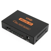 mini 4k2k hdmi connector 1 in 4 out hdmi splitter 2 ports hub repeater amplifie for hdtvstvdvd projector factory