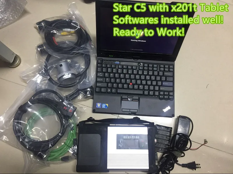 Высококачественное диагностическое программное обеспечение MB Star C5 SD Connect D.AS DTS 2021