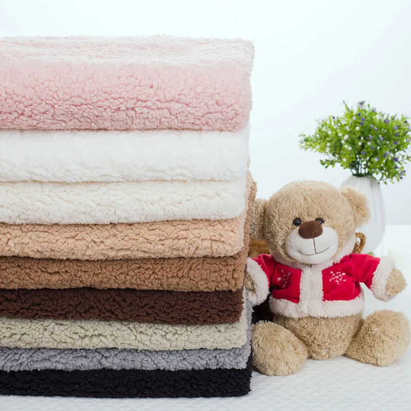 Ультрамягкая берберская флисовая ткань пушистый полиэфирный материал кукла для