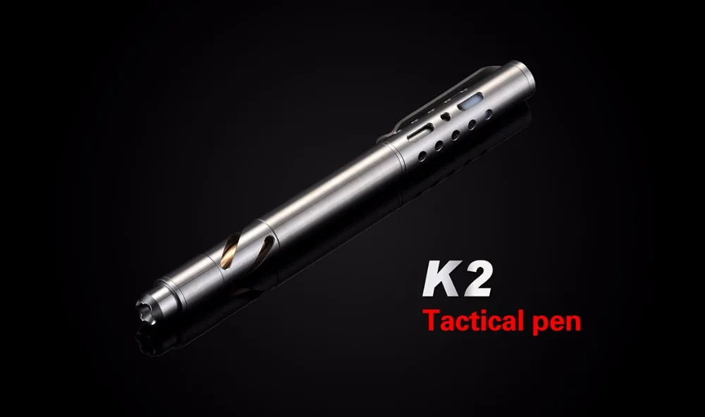 JETBEAM K2 титановая тактическая мини-ручка Fisher Space pen инструмент для самообороны