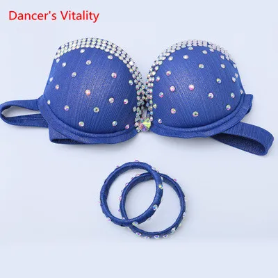 Bra vs bracelet Лето танец живота платье восточный танец халат народная одежда класса люкс с дрель конкурс танец халат - Цвет: Bra vs bracelet