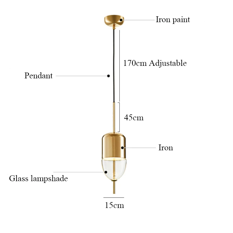 Livewin современный минималистичный подвесной светильник Светодиодная лампа