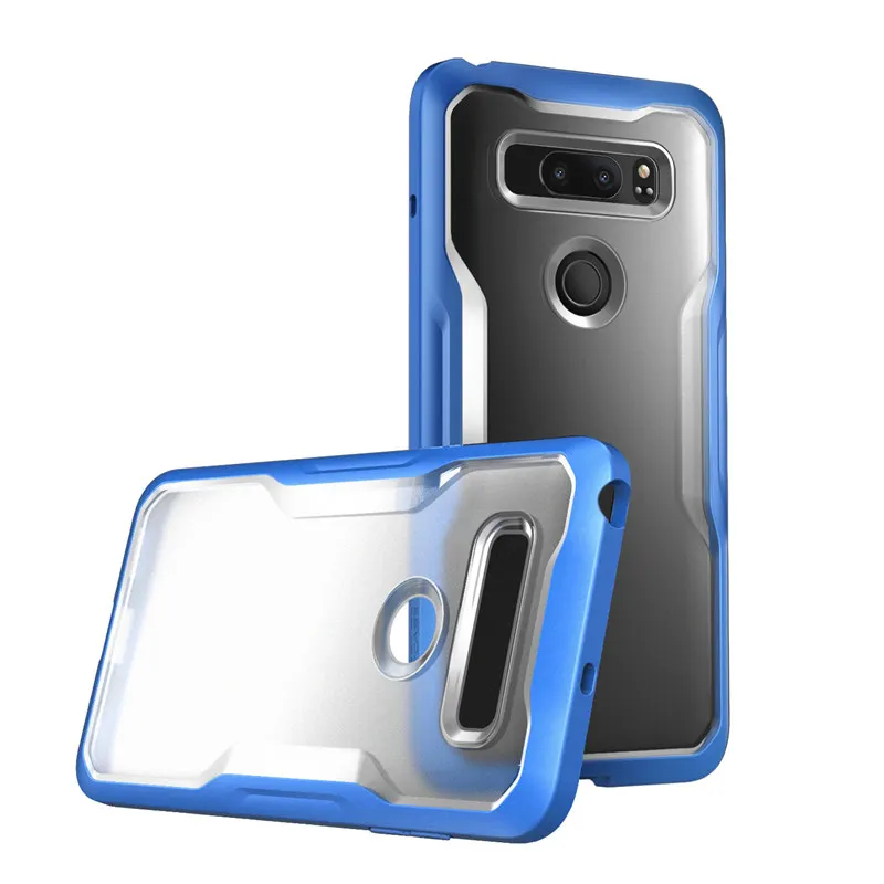 Frost Blue Для LG V30 чехол SUP чехол UB Premium Hybrid защитный прозрачный бампер из ТПУ+ PC чехол для LG V30s, V30 Plus( выпуск - Цвет: Frost Blue