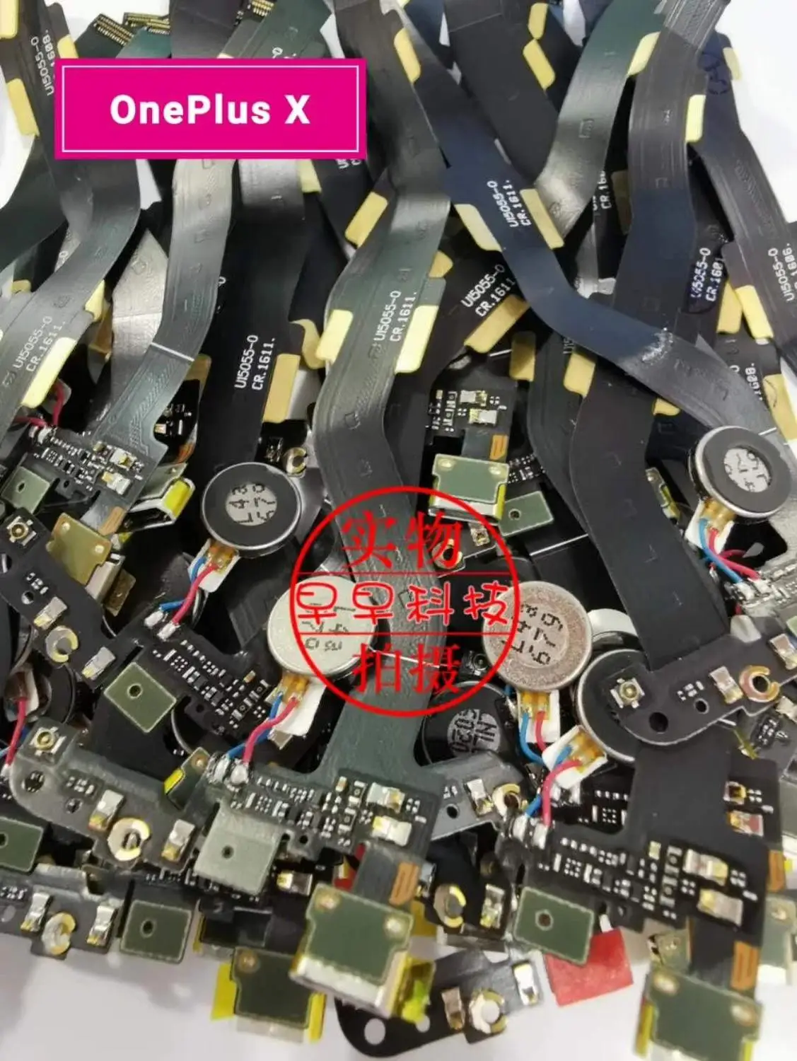 Usb-порт для зарядки док-разъем Mic Вибрационный гибкий кабель One plus X Micro USB