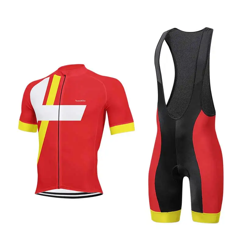

New Runchita Pro Summer Cycling Jersey Set Mountain Bike Clothing MTB Bicycle Clothes Wear Maillot Ropa Ciclismo Men Cycling Set