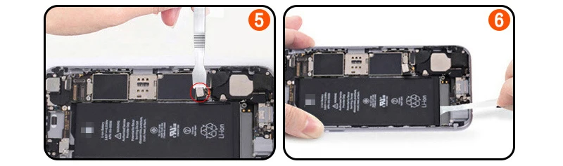 10 шт. нулевые циклы мобильный телефон литий-ионный аккумулятор для iPhone 6 S батарея 1715 Емкость замена батареи телефона