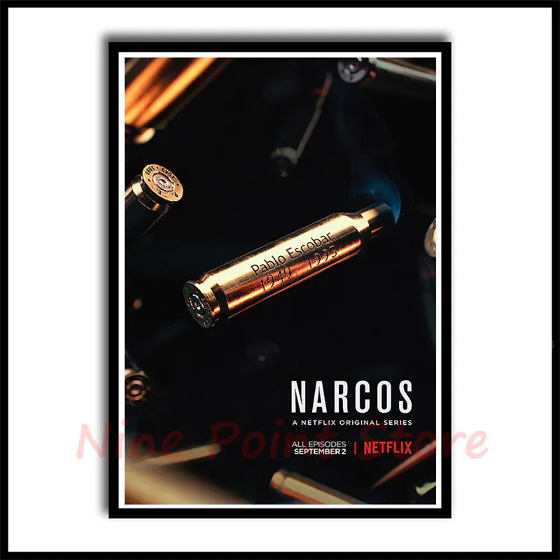 Сезон Narcos ТВ-серия бумажные плакаты с покрытием декоративные настенные