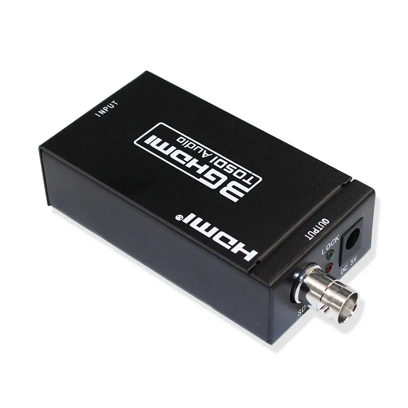 Мини HDMI в SDI конвертер 3g Full HD 1080P HDMI в SDI адаптер видео конвертер с адаптером питания для вождения HDMI мониторов