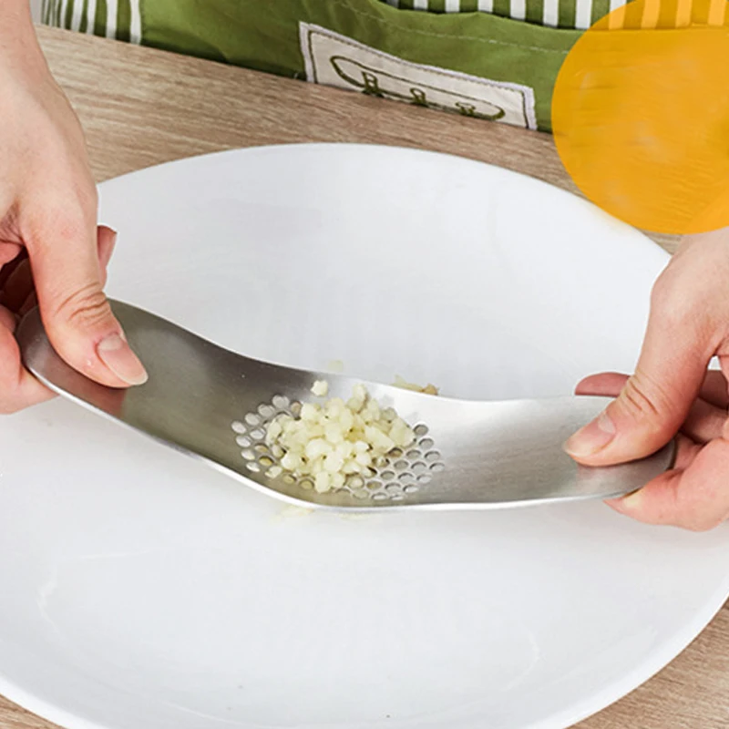 1 шт. Чеснок Пресс из нержавеющей стали имбирный нож для измельчения орехов