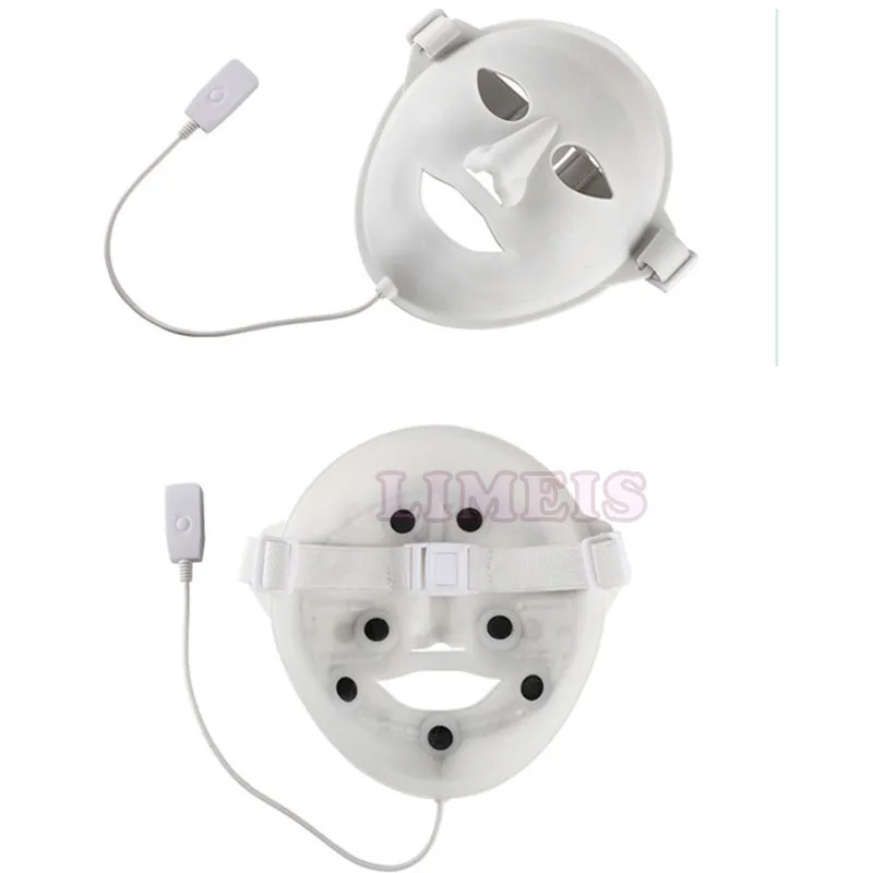 Горячий! Светодиодная 3d маска для лица с вибрацией фотонная удаления морщин