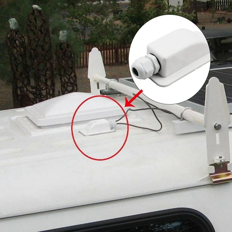 Солнечный Rv Yacht Stand Roof Duct кабельный ввод круглая распределительная коробка для Rv